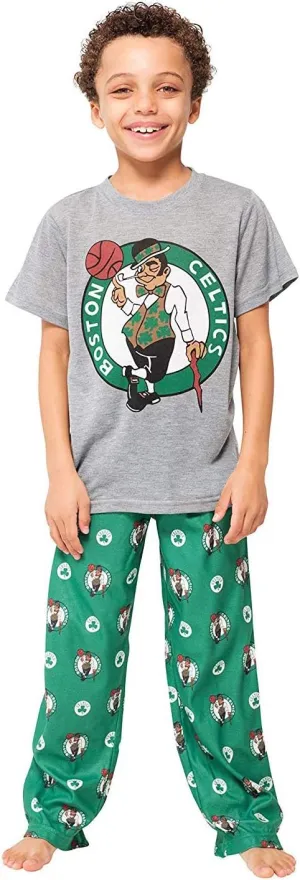 Ultra Game Youth NBA Official 2 Piece T-Shirt & Lounge Pants Pajama Set