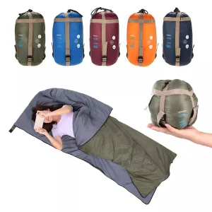 Ultra-light Outdoor Envelope Sleeping Bag for Camping, Hiking, and Travel (190 * 75cm)