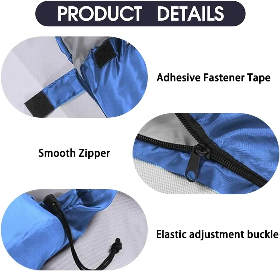 Ultra Light Sleeping Bag for Backpacking Compartment for Adults 170T 4 Seasons Hooded Travel Dirt-proof Spacious and Comfortable Warm and Windproof