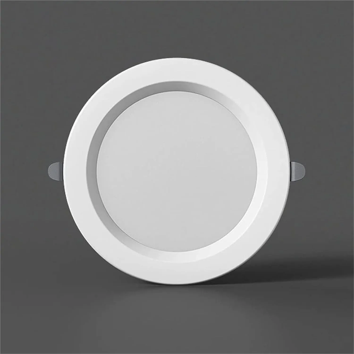 Ultra-Thin Mini Panel Downlight, Intelligent Dimmable Anti-Glare Round Ceiling Light with Junction Box, Ideal for Bag Painting Lighting(9w)