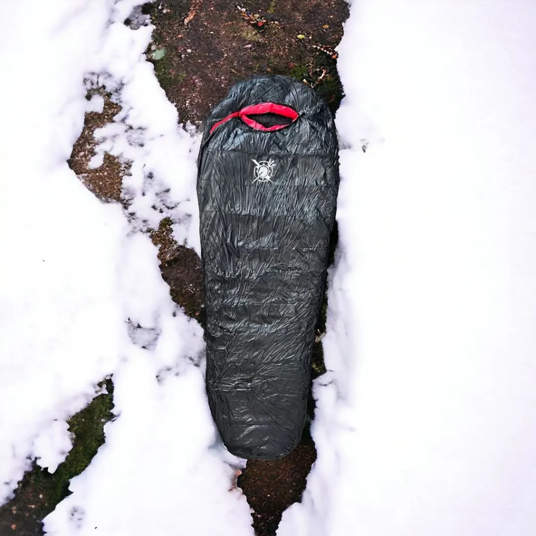 ULTRALIGHT BLACK DOWN SLEEPING BAG