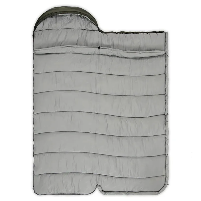 Ultralight Waterproof Cotton Quilt Envelope Sleeping Bag - Portable Camping Sleeping Bag for Spring, Autumn, and Winter