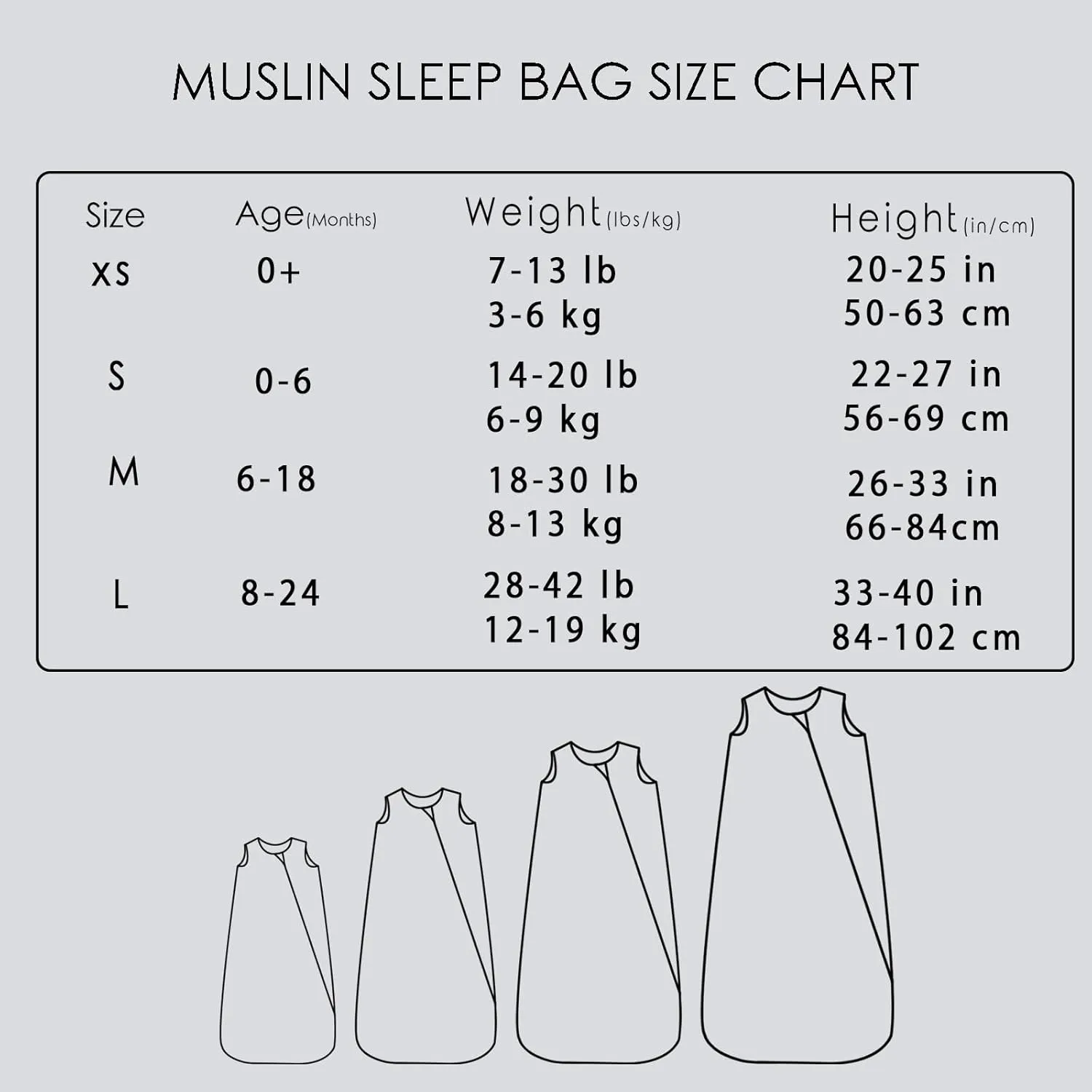 Unisex Organic Cotton Muslin Baby Unisex Wearable Blanket with 2 Ways Zipper 1.0 Tog Sleep Sack for 18-24 Months Pink