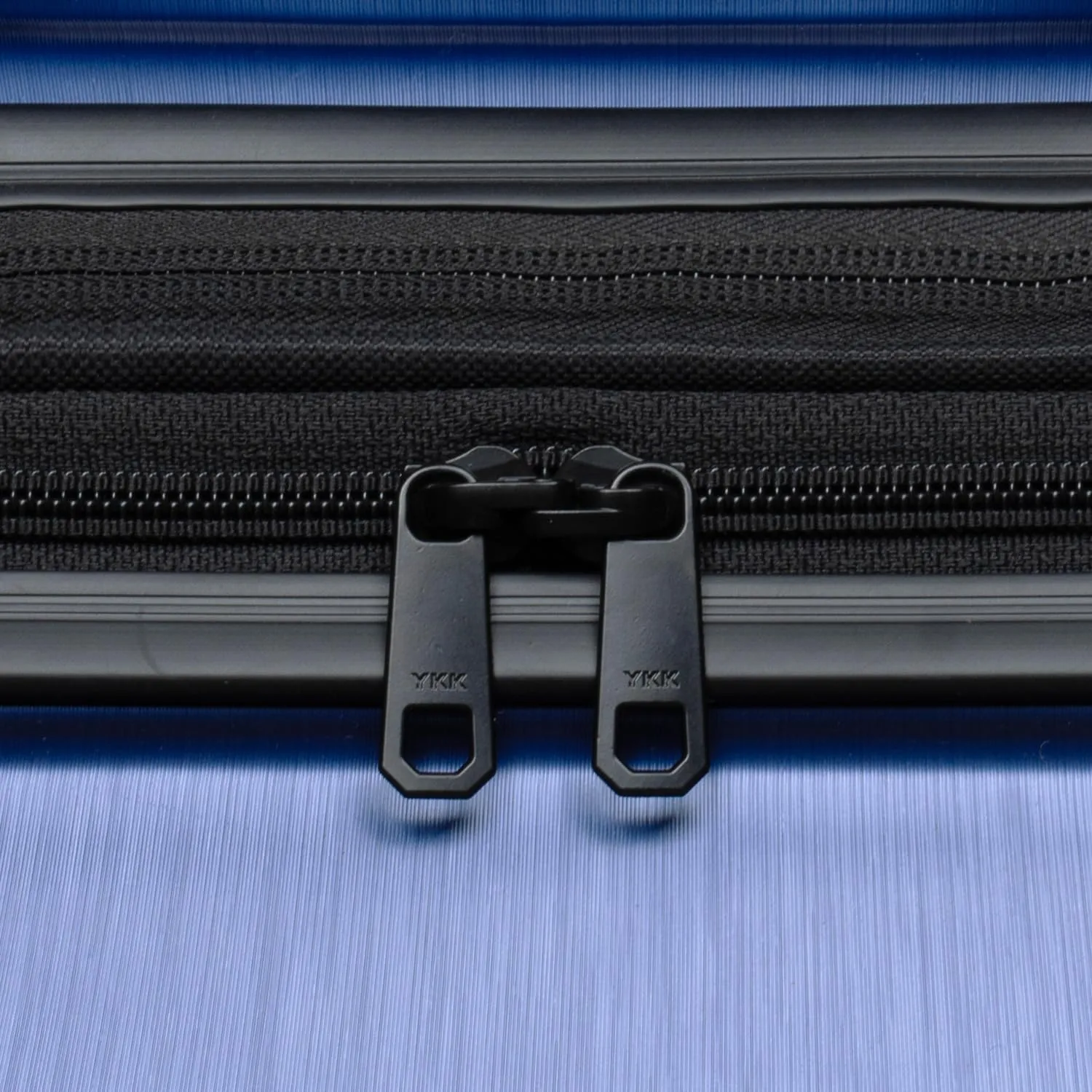 U.S. Traveler Boren Polycarbonate Hardside Rugged Travel Suitcase Luggage with 8 Spinner Wheels, Aluminum Handle, Navy, Checked-Large 30-Inch