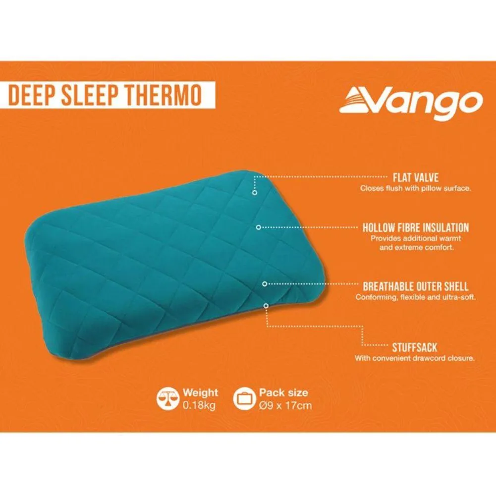 Vango Deep Sleep Thermo Pillow (Atom Blue)