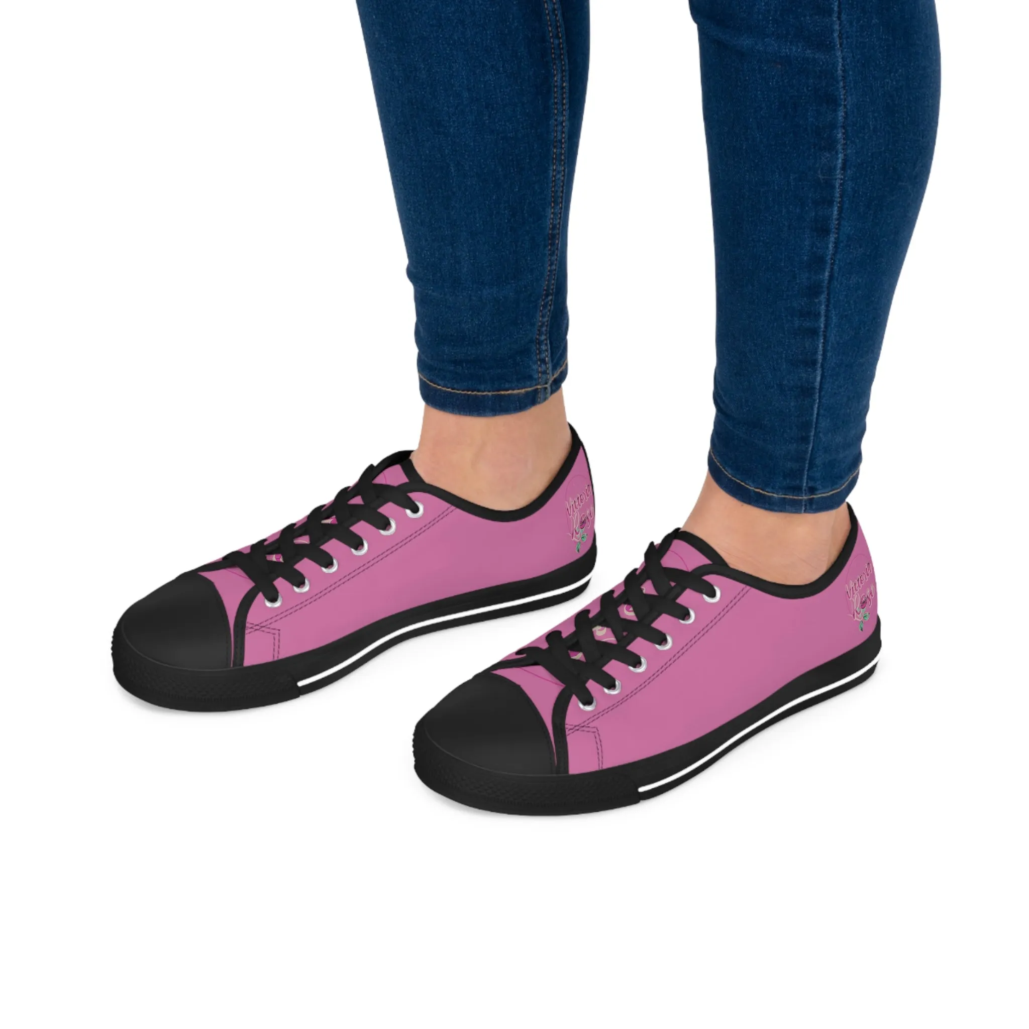 Victoria Rose Low Top Sneakers