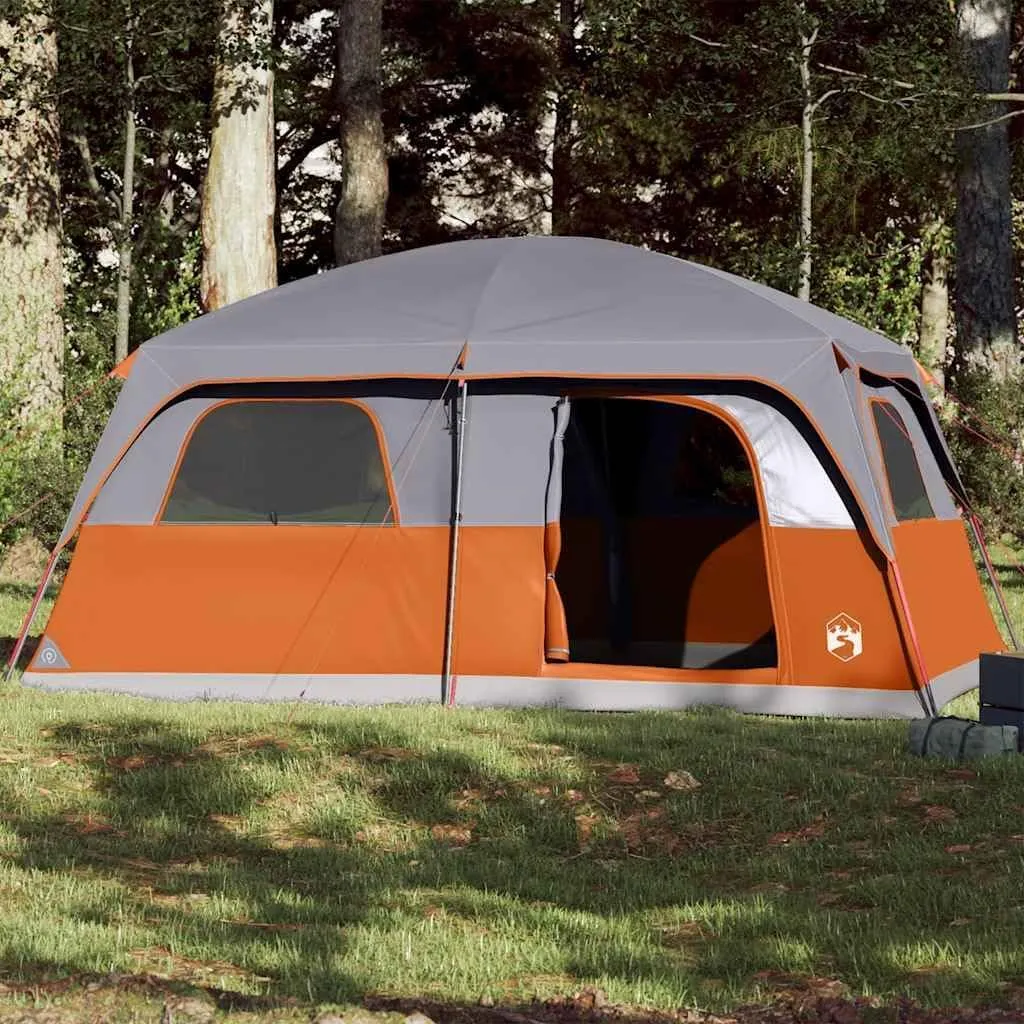 vidaXL Family Tent for 10 People Dome Tent Camping Tent Waterproof
