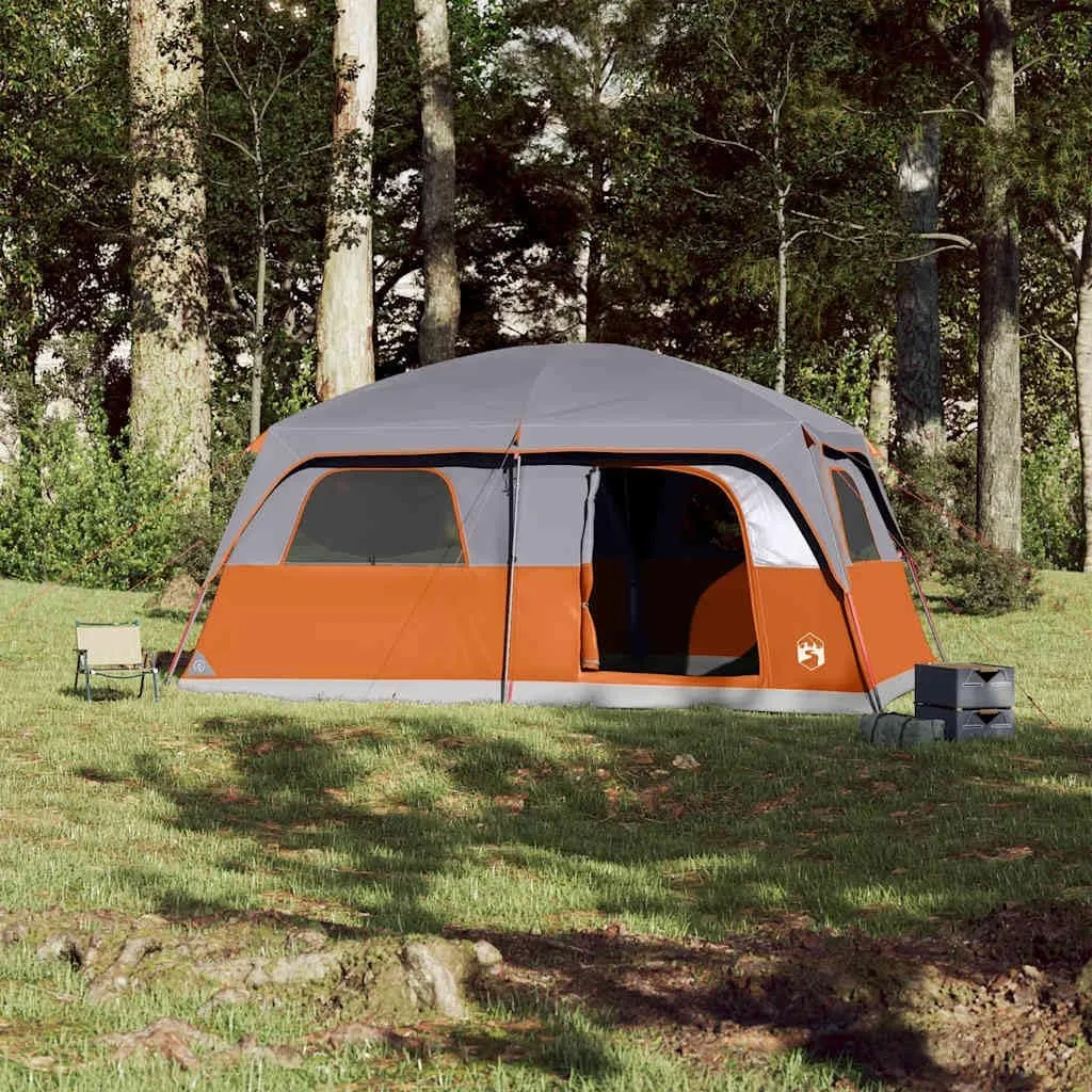 vidaXL Family Tent for 10 People Dome Tent Camping Tent Waterproof