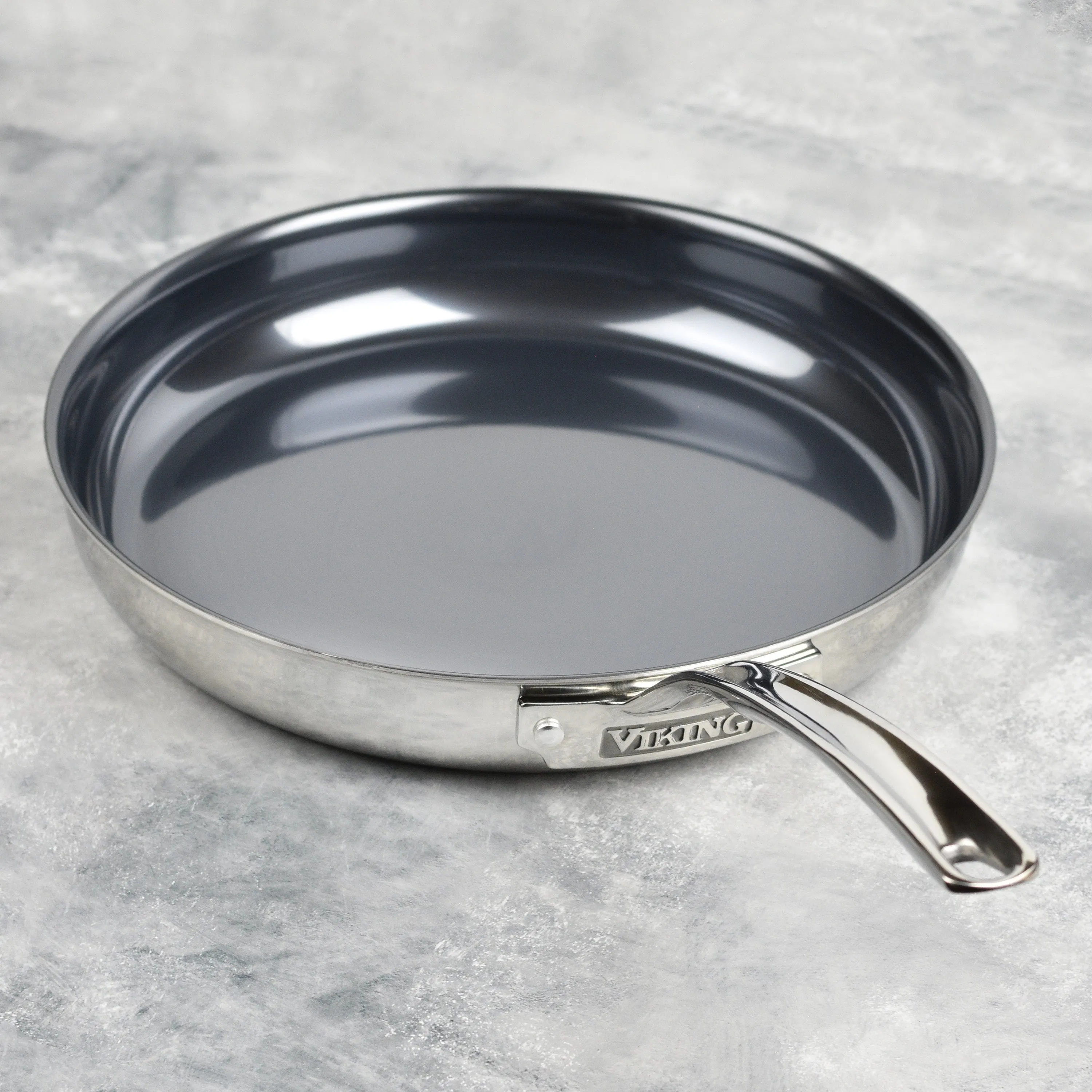 Viking PerformanceTi 12" Titanium Stainless Steel Fry Pan