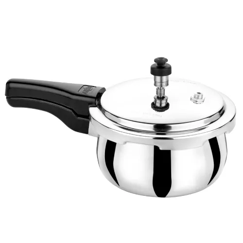 VINOD Doniv Titanium Triply Stainless Steel 2 Piece Pressure Cookers Combo Set &#8211; 3 Litre &#038; 5 Litre