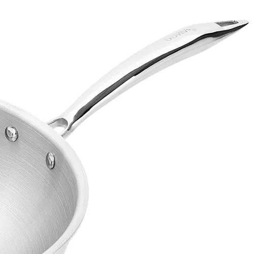 VINOD Doniv Titanium Triply Stainless Steel Wok 26 cms, Capacity 3.30 Liter