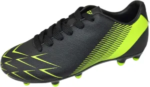 Vizari Ranger Youth Firm Ground Soccer Cleats – FG Outdoor Football Shoes | Ideal for Toddlers & Little/Big Kids | Snug Fit with Long-Lasting Comfort