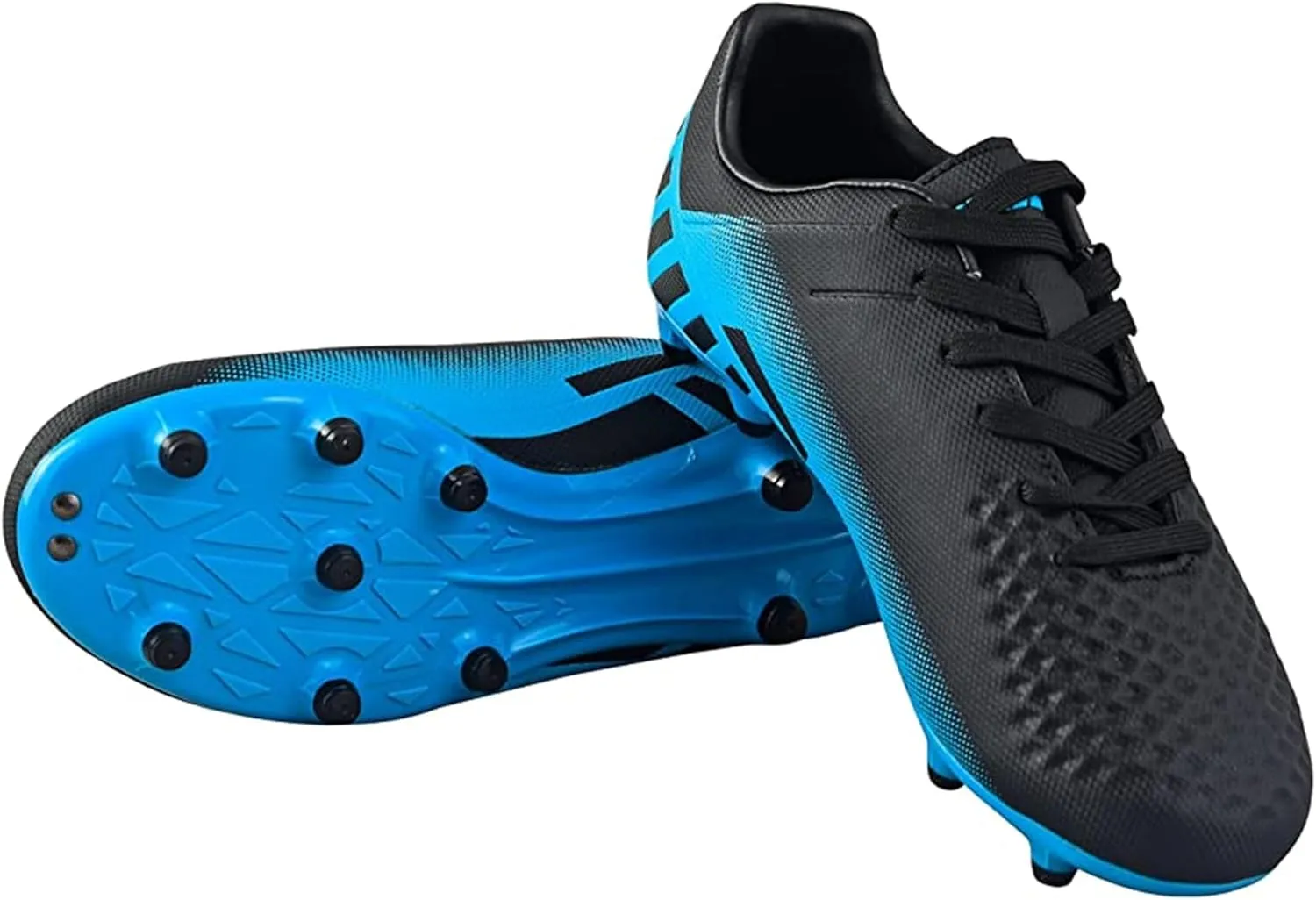Vizari Youth Firm Ground Soccer Cleats for Kids - Boys, Girls | FG Football Shoes | Maximum Traction & Long Lasting | Designed for Extra Support & Comfort