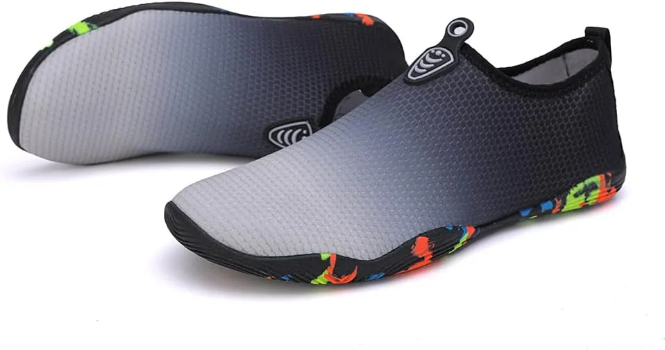 Vsufim Quick-Dry Water Sports Barefoot Shoes Aqua Socks for Swim Beach Pool Surf Yoga for Women Men