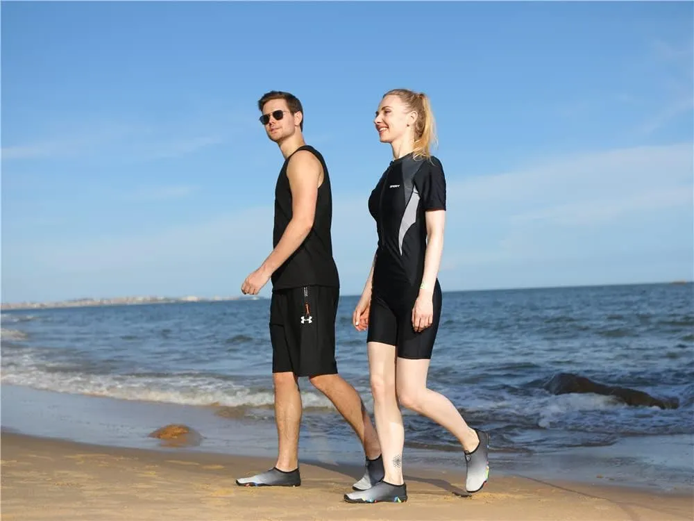 Vsufim Quick-Dry Water Sports Barefoot Shoes Aqua Socks for Swim Beach Pool Surf Yoga for Women Men