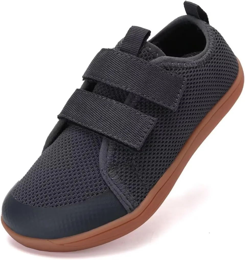 WateLves Toddler Little Kid Wide Barefoot The First Walking Shoes Girls Boys Breathable Lightweight Splay Naturally Minimalist Sneakers