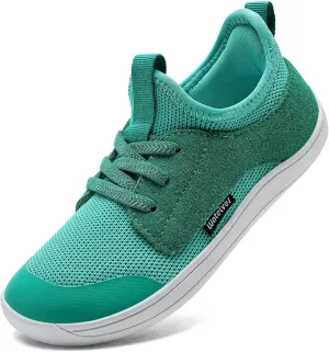 WateLves Toddler Little/Big Kid Wide Barefoot Shoes Boys Girls Minimalist Sneakers Splay Naturally Lightweight Breathable Running Tennis Shoes