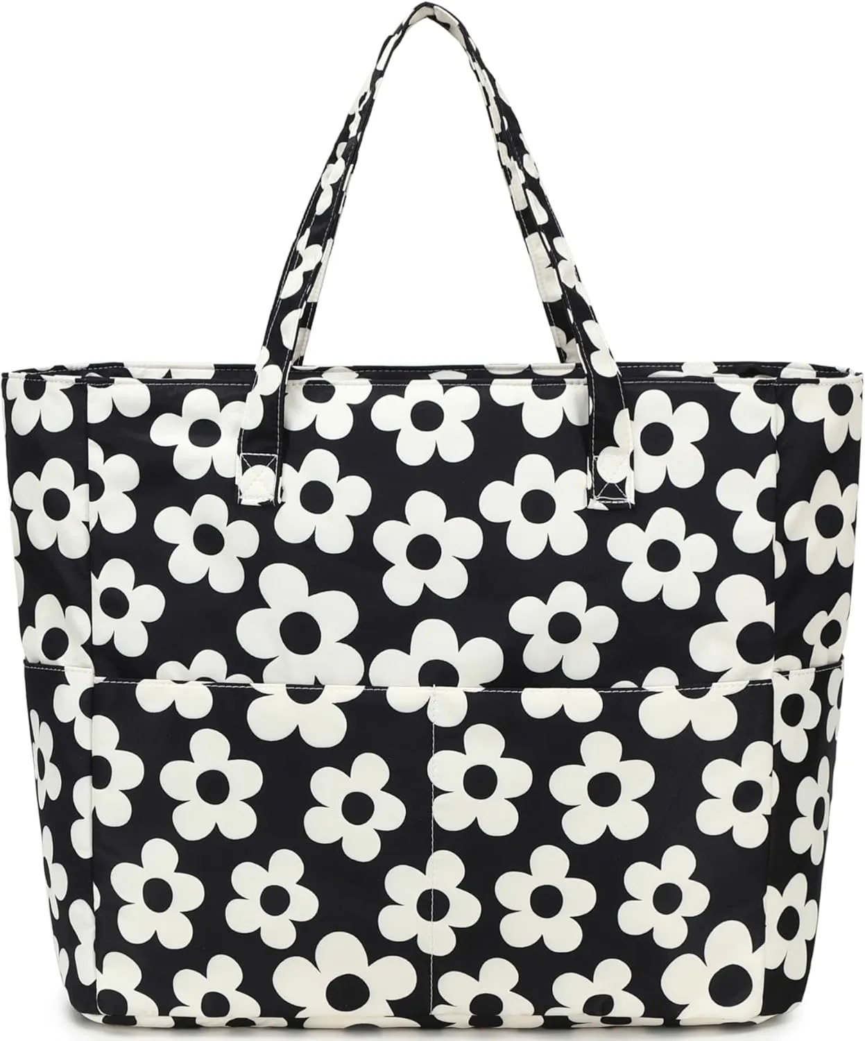 Waterproof Beach Tote Pool Bags for Women Ladies Extra Large Gym Tote Carry On Bag With Wet Compartment for Weekender Travel