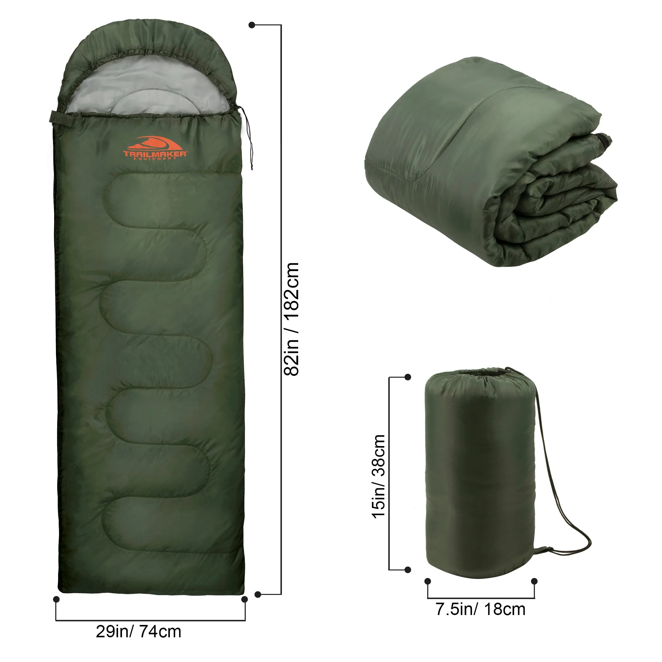 Waterproof Cold Weather Sleeping Bags Wholesale Bulk USA