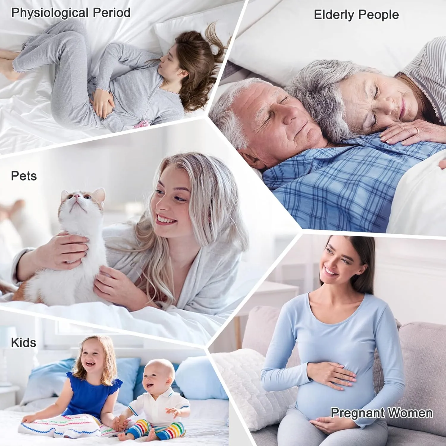 Waterproof Mattress Protector Queen, Fitted Sheet Style Breathable Mattress Cover with Deep Pocket Fits Up to 18'', Machine Washable Noiseless Bed Cover for Kids Adults Pets (Dark Gray, 60'' X 80'')