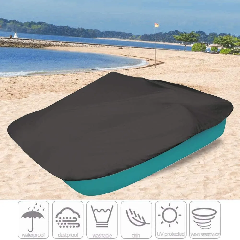 Waterproof Pedal Boat Cover, Outdoor Protection for 3 or 5 Person Pedal Boat - All Weather 600D, 286200cm, Durable and UV Resistant