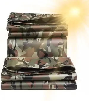 Waterproof Tarpaulin Outdoor 19.7x32.8ft, Tarpaulin Heavy Duty with Grommet, Windproof Tarpaulin Waterproof, Ripstop, Rainproof, for Groundsheet, Dog Shed, Greenhouse