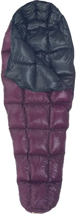 Western Mountaineering Highlite 35 Degree Sleeping Bag Plum 6FT 6IN / Right Zip