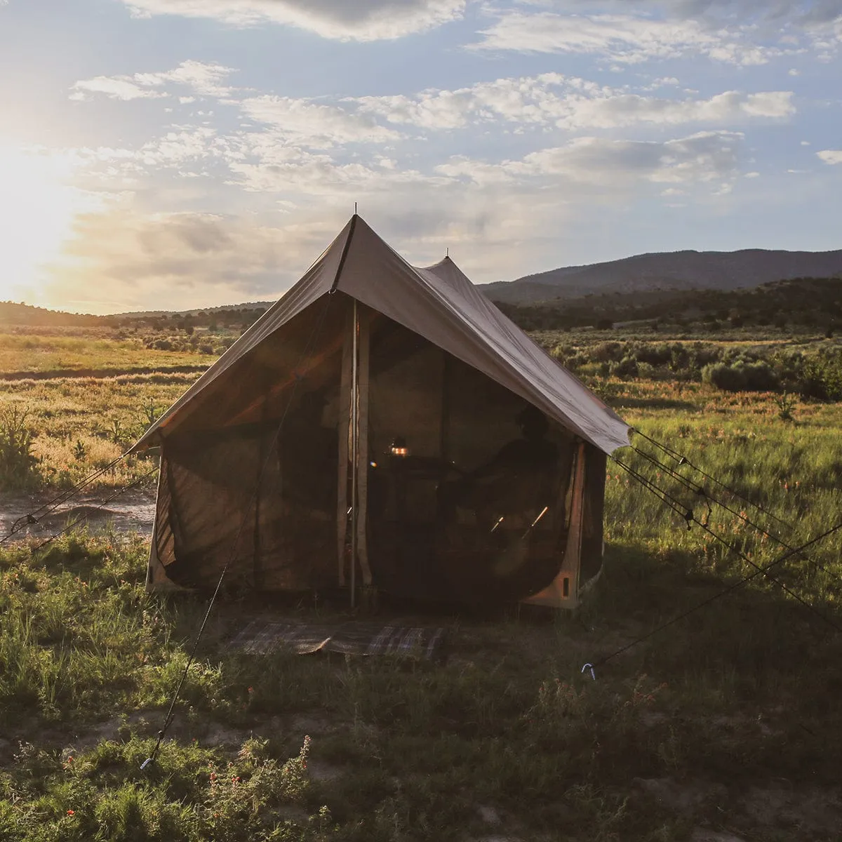 White Duck Outdoors Rover Scout A-Frame Canvas Tent