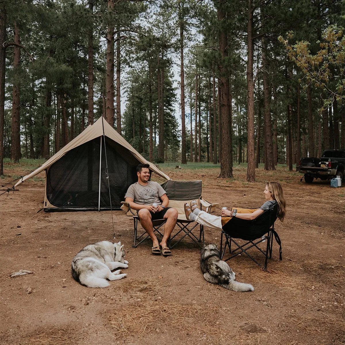 White Duck Outdoors Rover Scout A-Frame Canvas Tent
