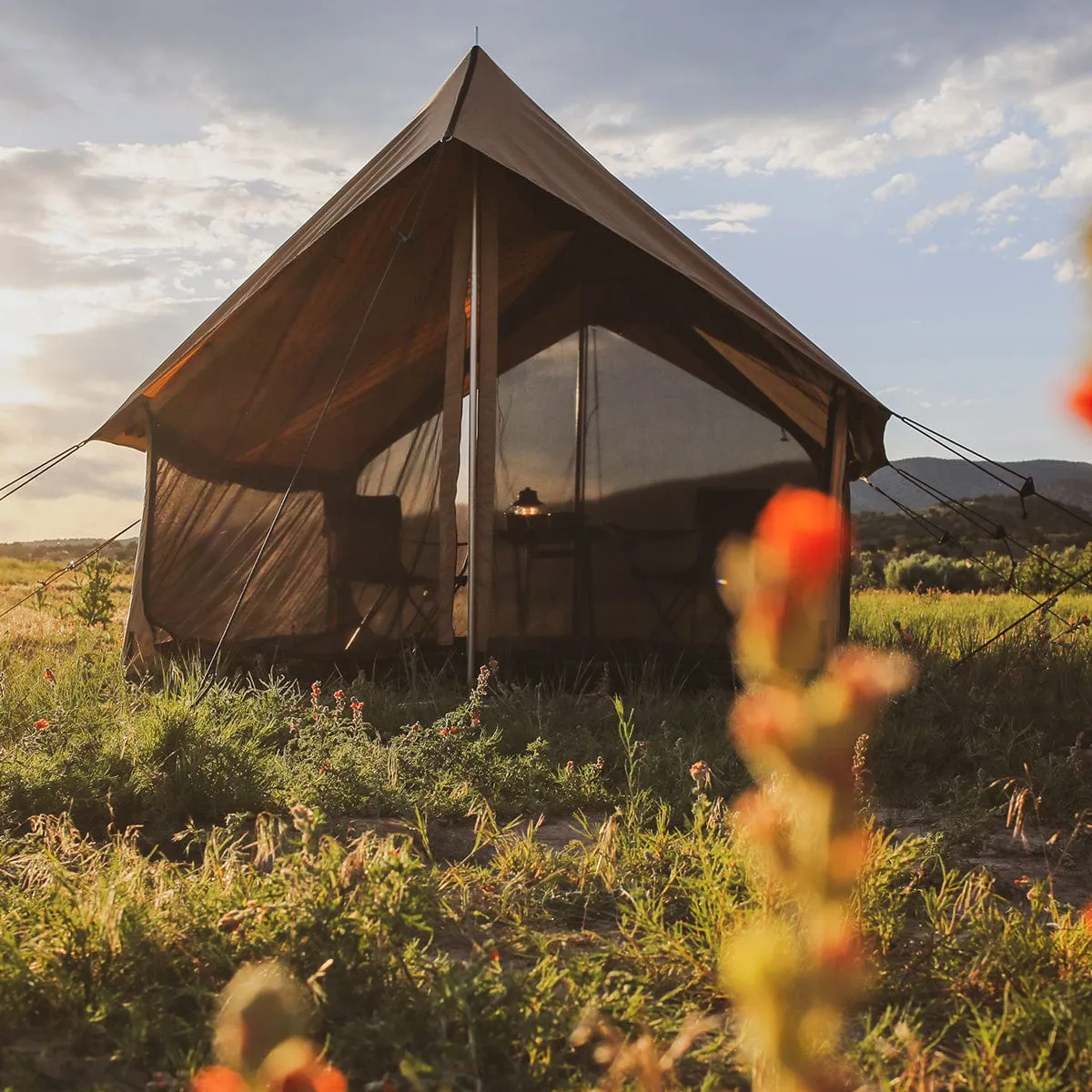 White Duck Outdoors Rover Scout A-Frame Canvas Tent