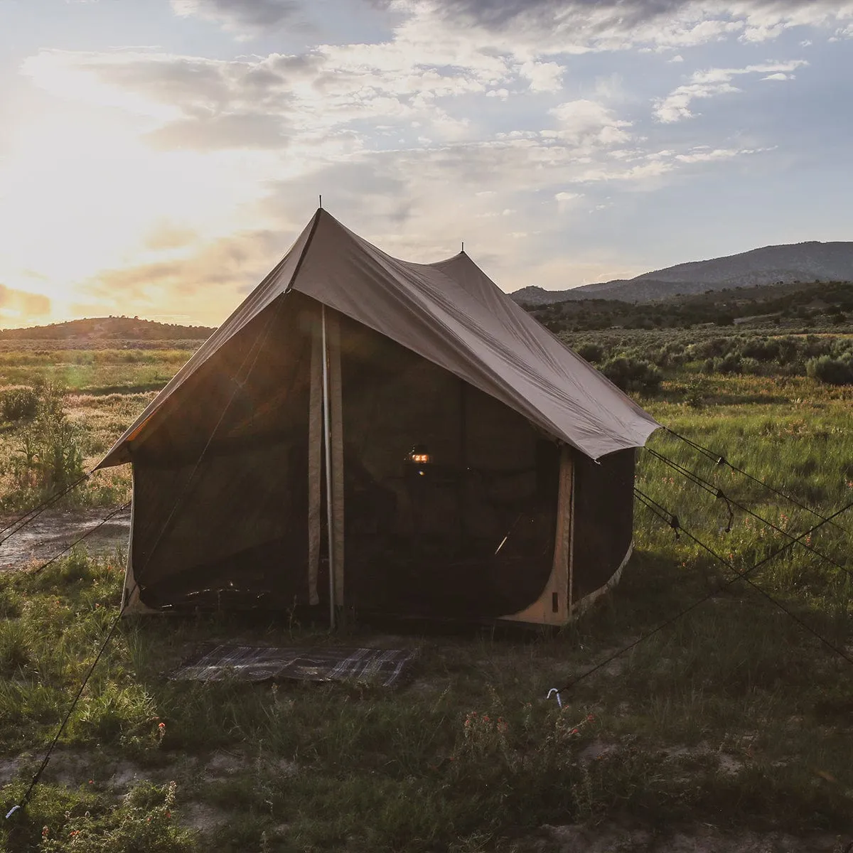 White Duck Outdoors Rover Scout A-Frame Canvas Tent