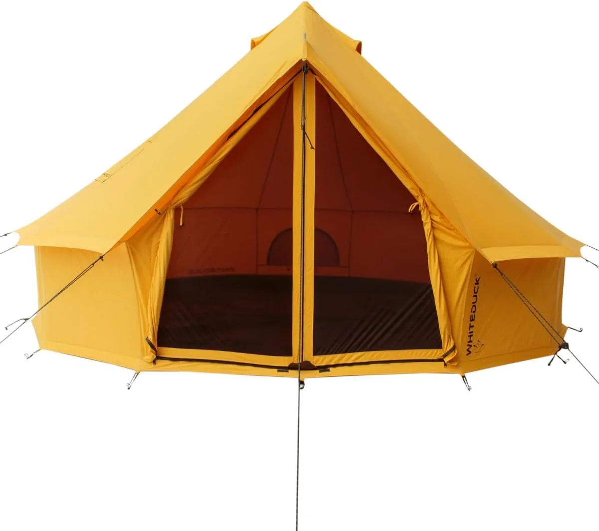 WHITEDUCK Regatta Canvas Bell Tent - w/StoveJack, Waterproof, 4 Season Luxury Camping and Glamping Yurt Tent Outdoor
