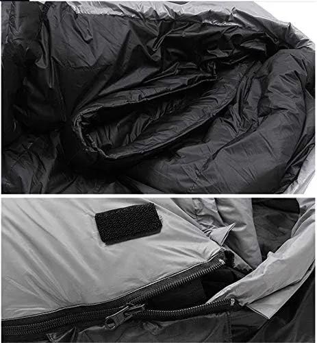 Winter Explosion Ultra-Light Adult Outdoor 800g Down Sleeping Bag Thickening Can Be Stitching Camping -25 Degrees