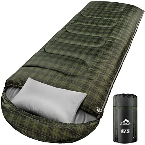 Winter Sleeping Bag for Adults/Kids w/ Pillow-Cold Weather Sleeping Bag