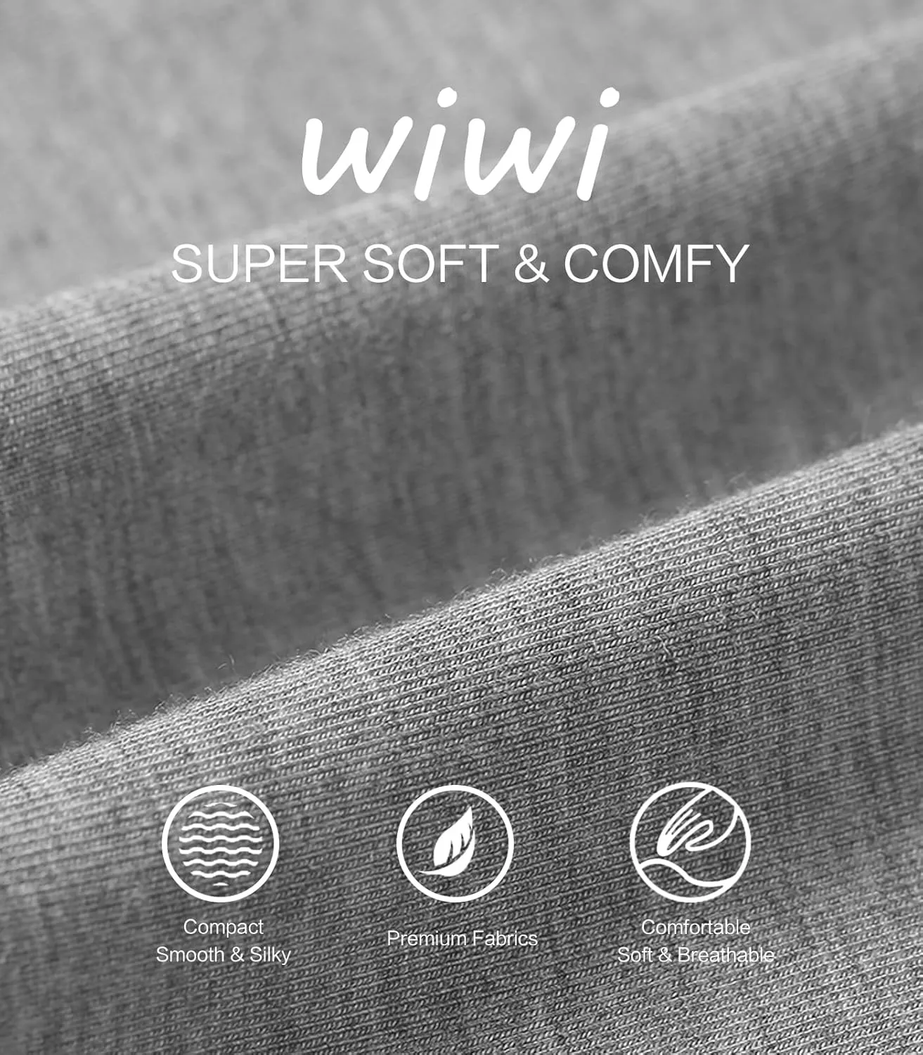 WiWi Women's Wide Leg Capri Pants Viscose from Bamboo Palazzo Lounge Bottoms with Pockets High Waist Pajama Bottom S-XXL
