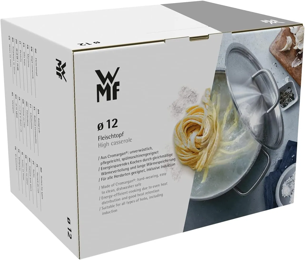 WMF 12 cm Mini High Casserole with Lid, 12cm, Stainlesssteel
