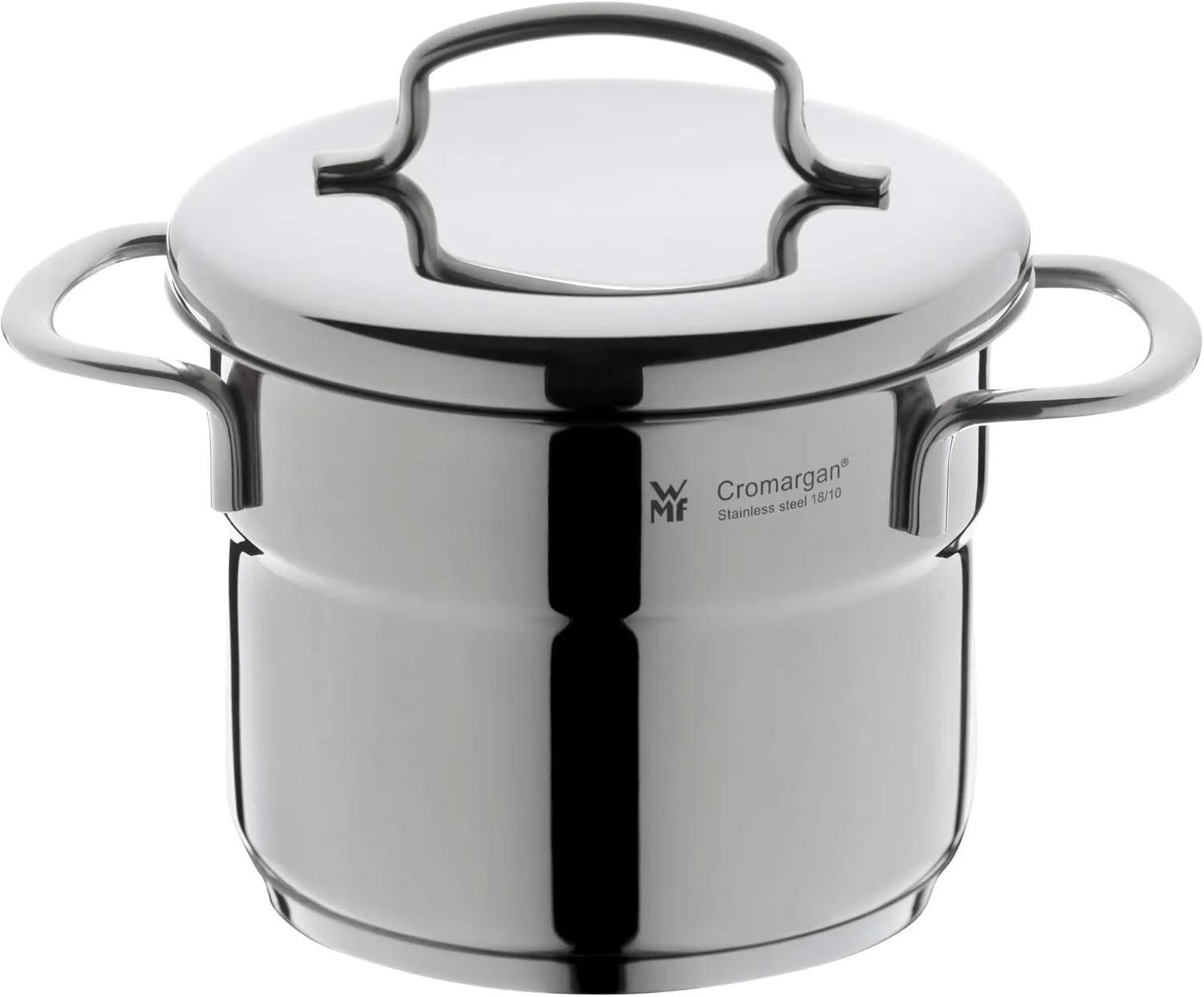 WMF 12 cm Mini High Casserole with Lid, 12cm, Stainlesssteel