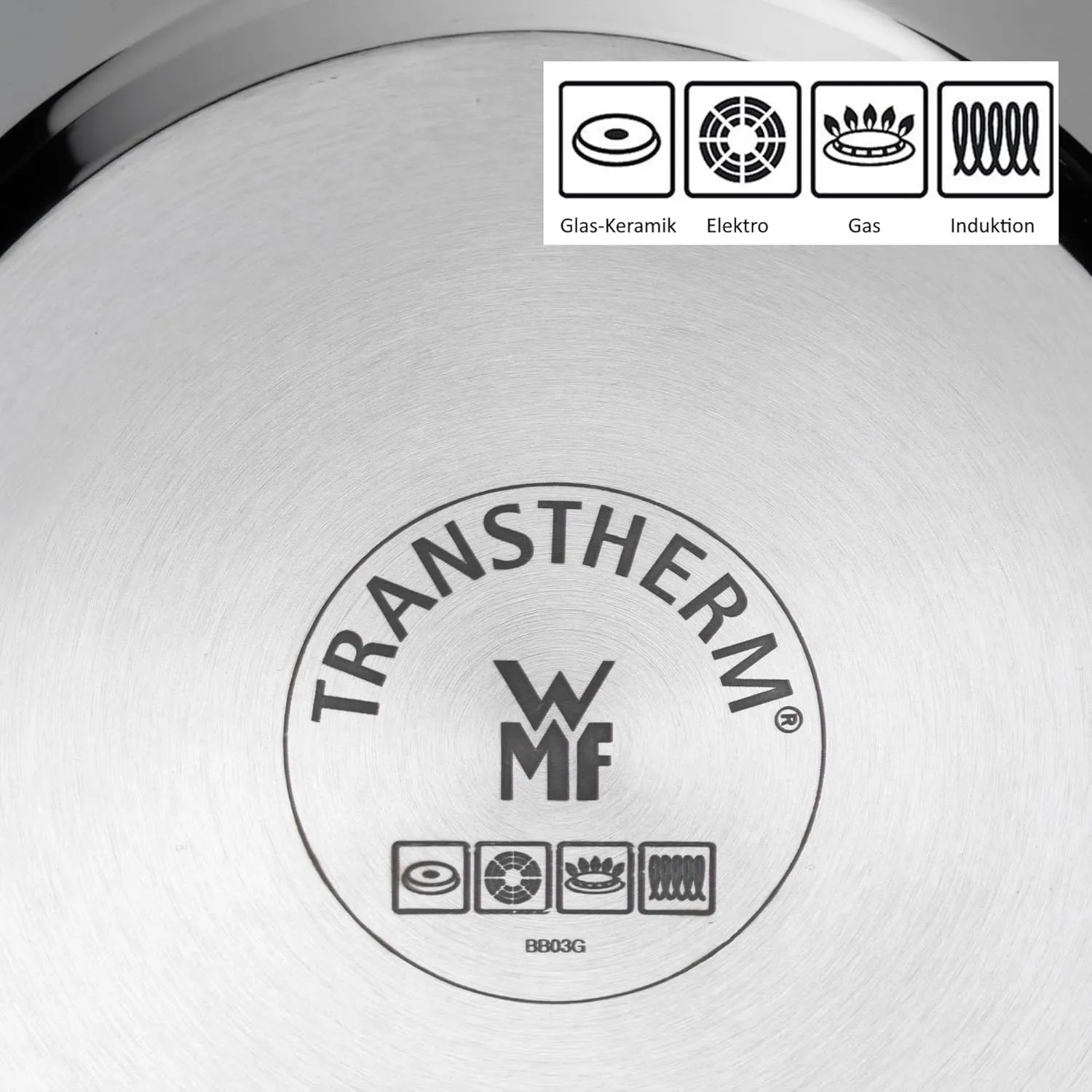 WMF 12 cm Mini High Casserole with Lid, 12cm, Stainlesssteel