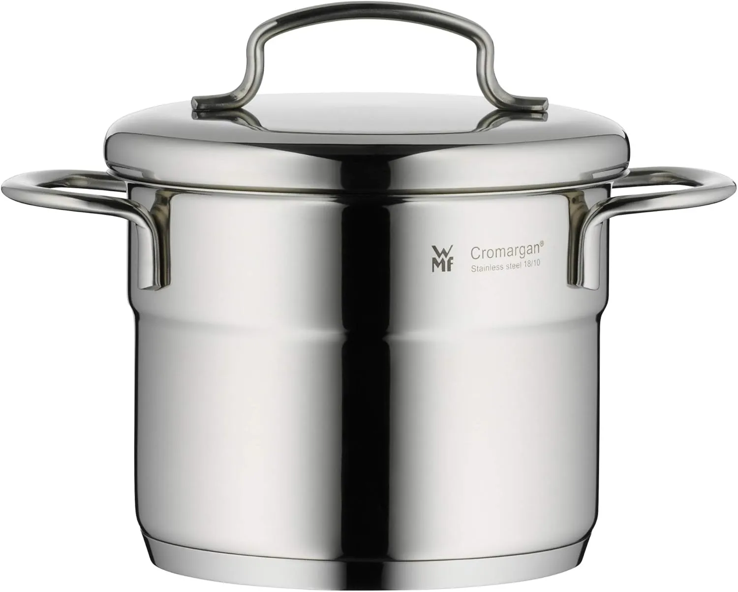WMF 12 cm Mini High Casserole with Lid, 12cm, Stainlesssteel