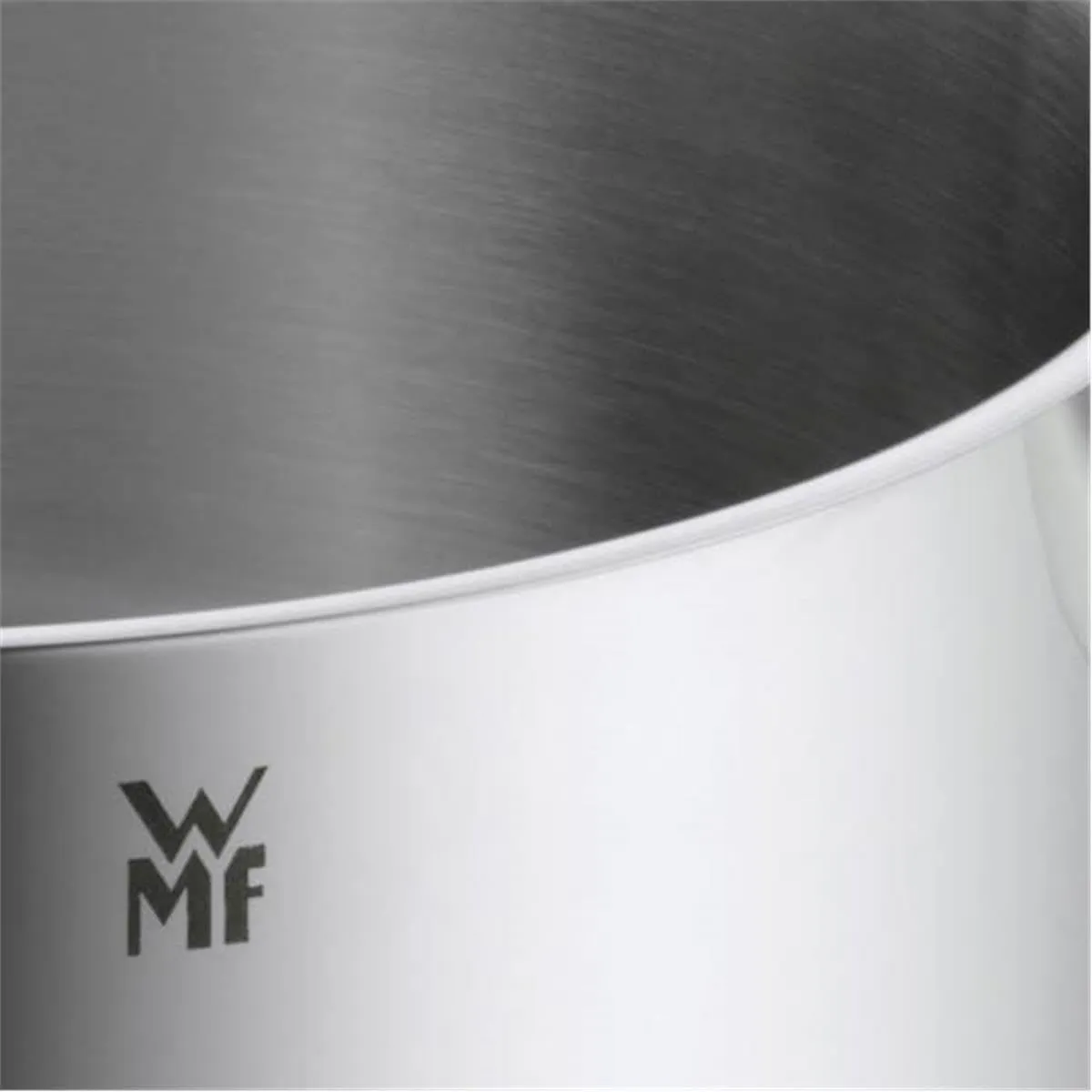 WMF Sauce pan Ø 10 cm Approx. 0,5l Mini Stackable Pouring Rim Metal lid Cromargan Stainless Steel Brushed Suitable for All Stove Tops Including Induction Dishwasher-Safe
