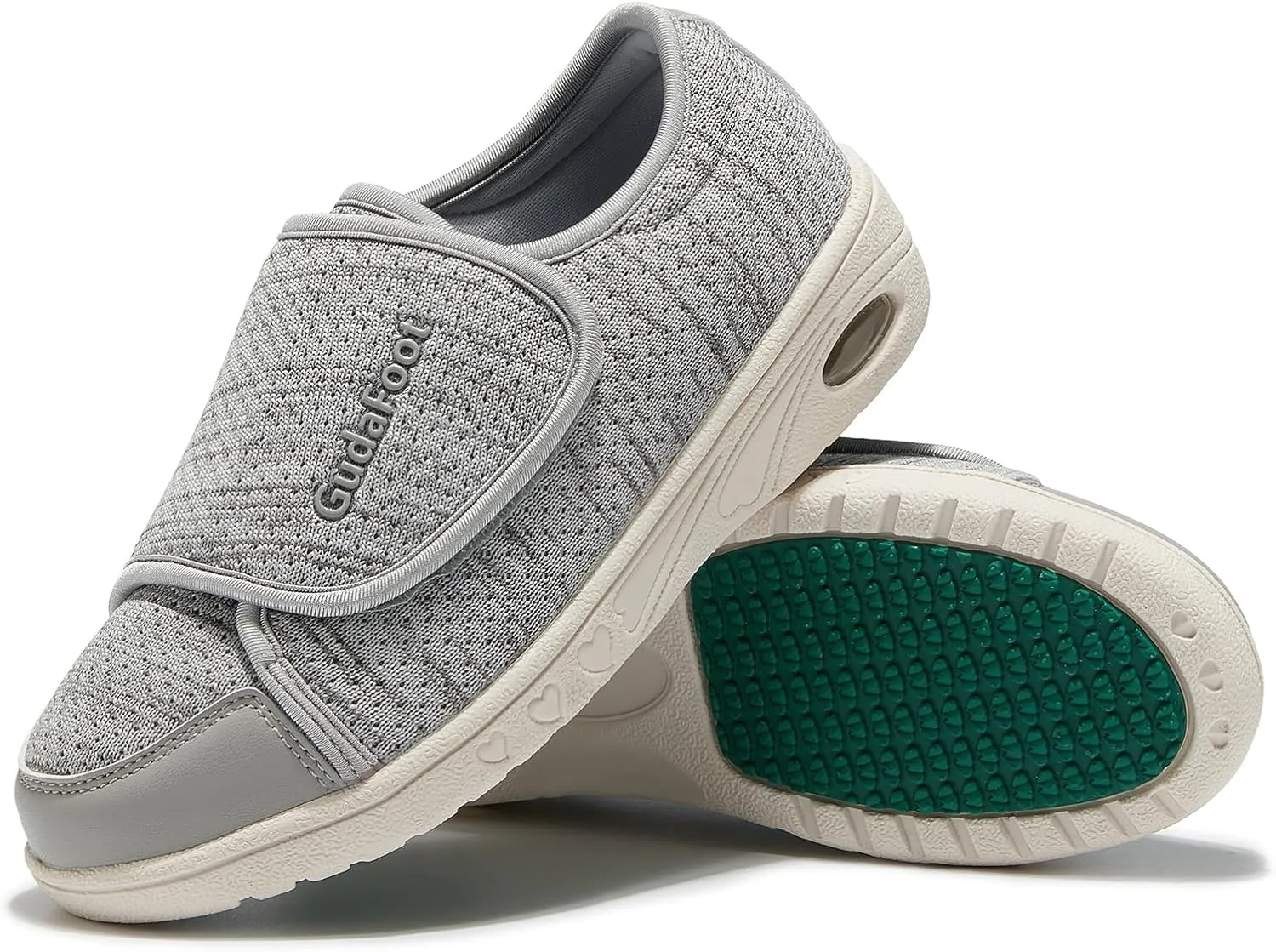 Women's Diabetic Shoes Easy Put on with Adjustable Lightweight for Edema Plantar Fasciitis Bunions Arthritis Neuropathy Wide Width Swollen Feet Bottom Fattening and Widening Elderly Shoes