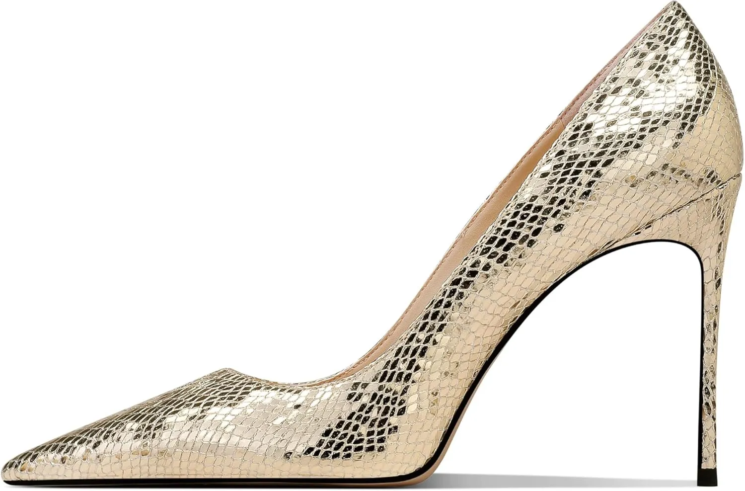 Women's High Heel Pumps Elegant Stiletto Heels with Cushioned Insole for Party and Office Comfortable Slip-On Design Ideal for Formal and Casual Occasions