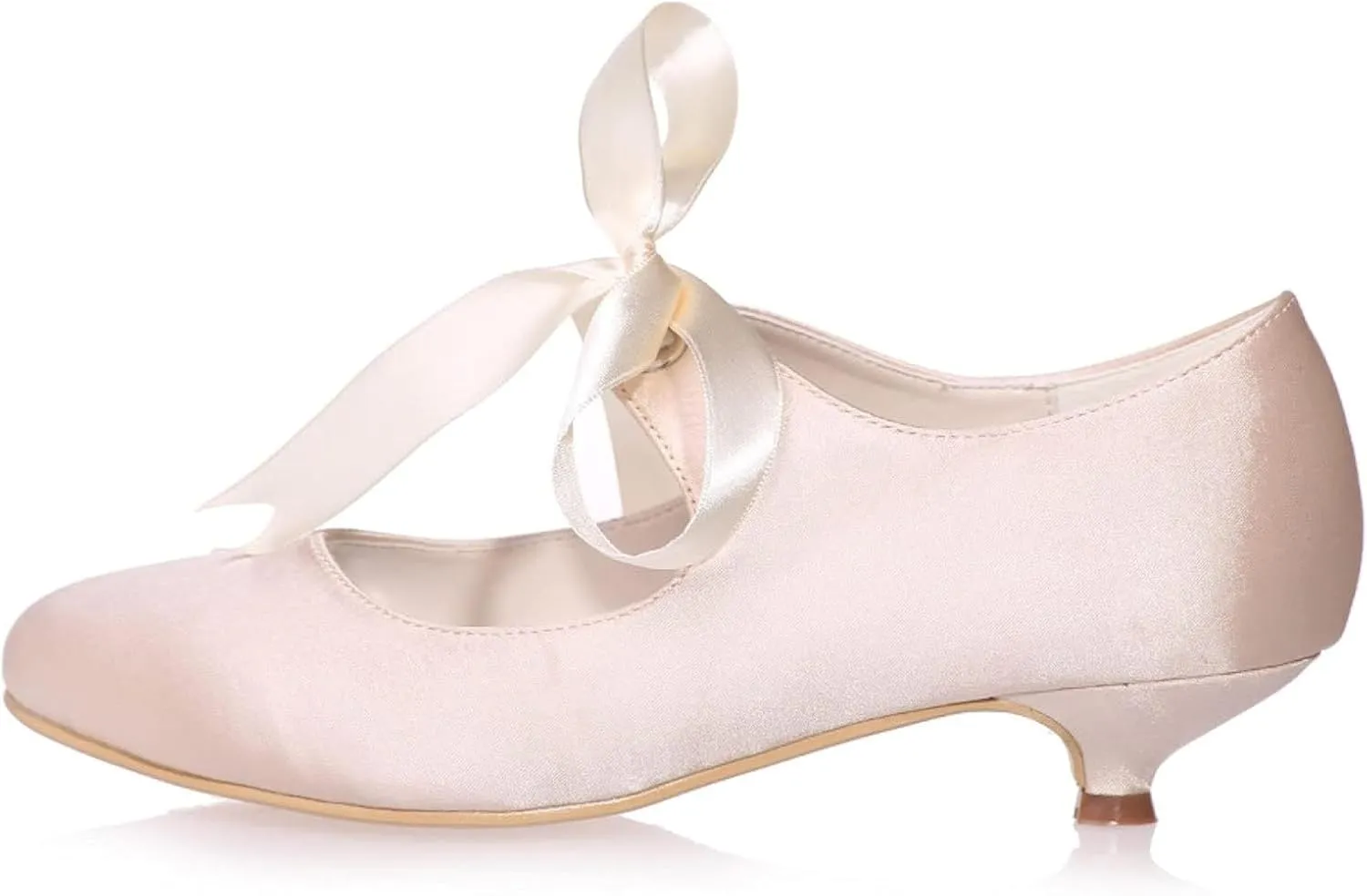 Women's Low Heeled Round Toe Mary Jane Shoes, Made of PU Leather, Comfortable and Non Slip, Suitable for Daily Wear
