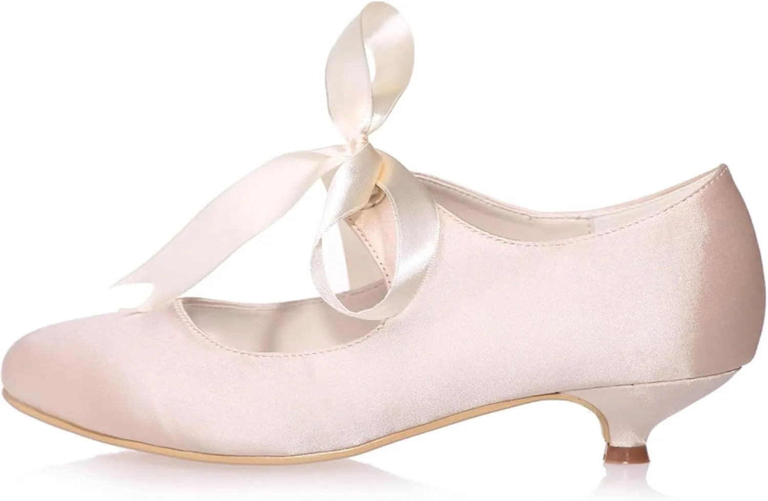 Women's Low Heeled Round Toe Mary Jane Shoes, Made of PU Leather, Comfortable and Non Slip, Suitable for Daily Wear