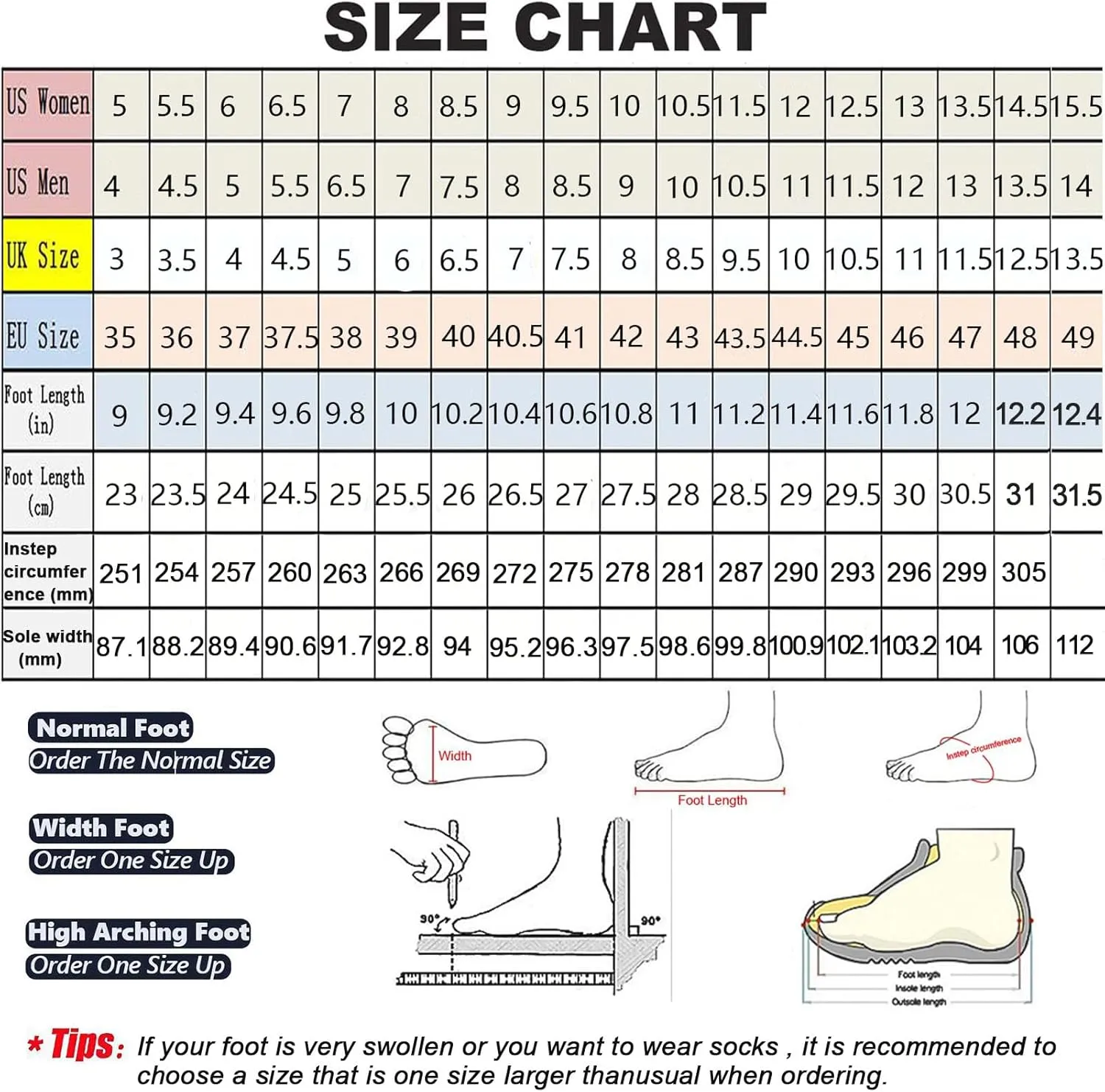 Women's Men Diabetic Shoes,with Removable Memory Foam Insoles Lightweight for Seniors Swollen Feet