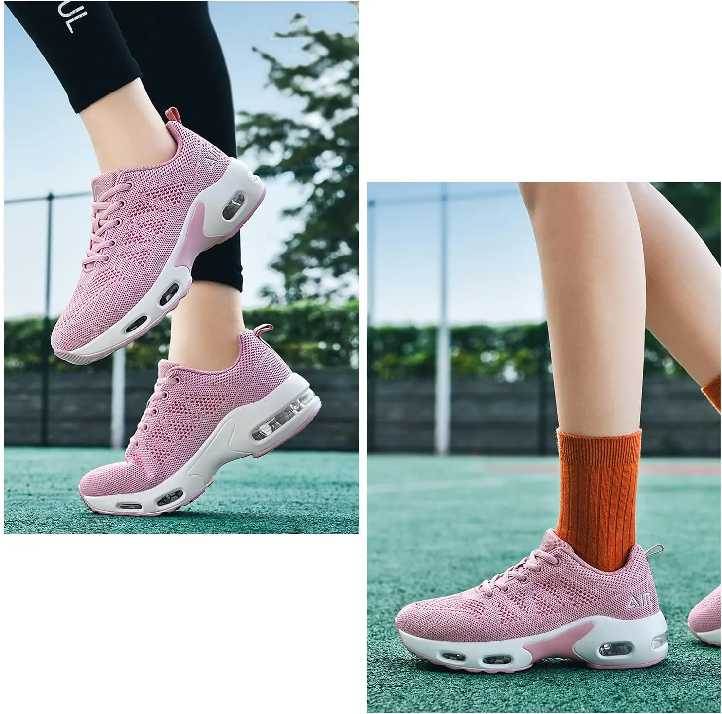 Womens Running Shoes Walking Tennis Gym Fashion Sneakers Athletic Casual Comfortable Breathable Jogging Shoe US Size 5.5-11