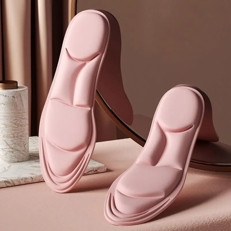 Women's Soft Long Standing -Soft 4d -Thin High Heels Soft Sole Comfortable Soft Insoles