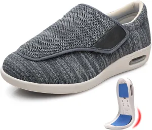 Women's Walking Shoes with Arch Support,with Removable Memory Foam Insoles Lightweight for Seniors Swollen Feet Men 8/Women 9.5