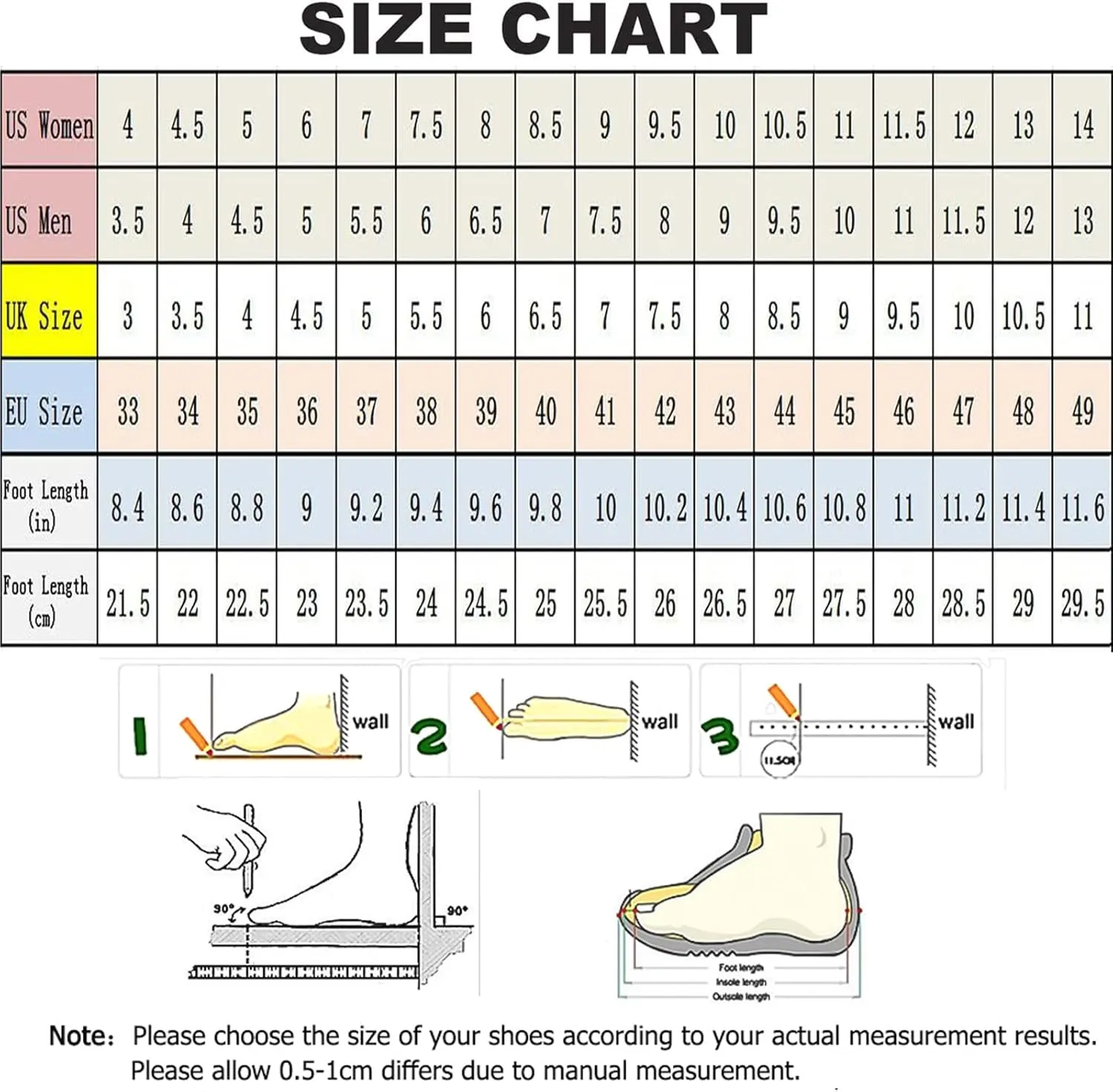Women's Walking Shoes with Arch Support,with Removable Memory Foam Insoles Lightweight for Seniors Swollen Feet Men 8/Women 9.5