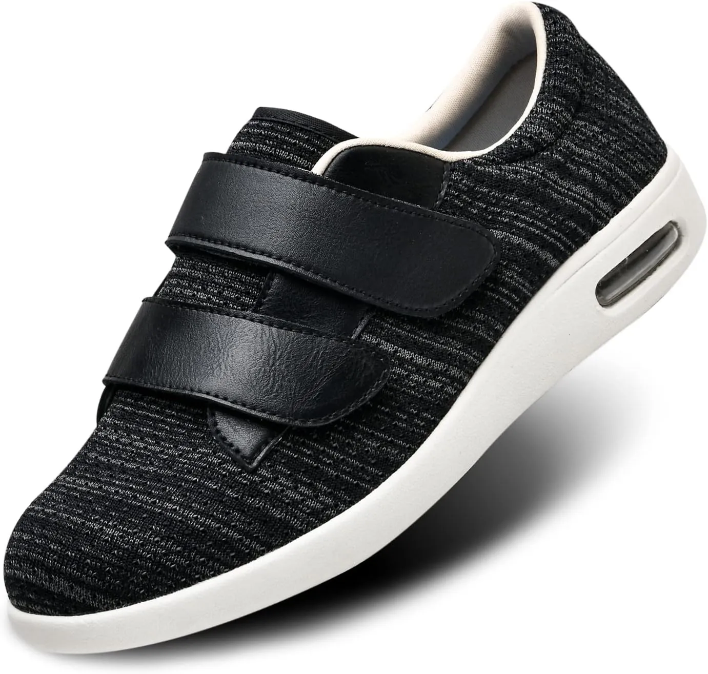 Womens Wide Width Diabetic Shoes with Adjustable Closure Lightweight Breathable for Diabetic Edema Plantar Fasciitis Bunions Arthritis Elderly Swollen Feet